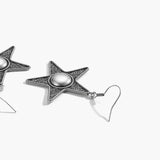 Star-Kissed Silver Earrings