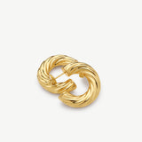 Twisted Hoop Earrings