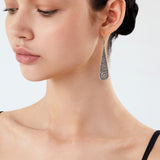 Sacred Peaks Silver Earrings