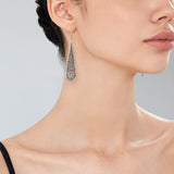 Sacred Peaks Silver Earrings