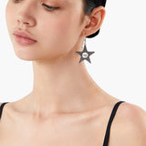 Star-Kissed Silver Earrings