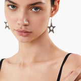 Star-Kissed Silver Earrings