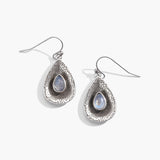 Raindrop Radiance Moonstone Earrings