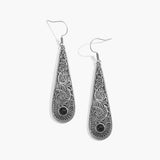 Sacred Peaks Obsidian Earrings