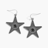 Star-Kissed Obsidian Earrings