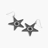 Star-Kissed Obsidian Earrings