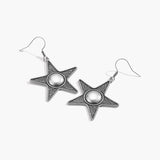 Star-Kissed Silver Earrings