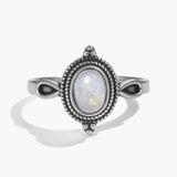 Delight Moonstone Adjustable Ring