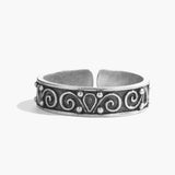 Verdant Vine Silver Ring