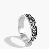 Verdant Vine Silver Ring