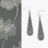 Sacred Peaks Silver Earrings