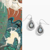 Raindrop Radiance Opal Earrings
