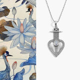 Heart Glow Moonstone Necklace