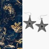 Star-Kissed Obsidian Earrings