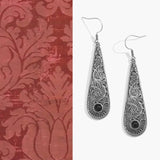 Sacred Peaks Obsidian Earrings