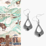 Twilight Obsidian Earrings