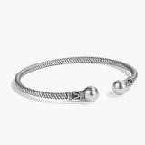 Dual Secrets Silver Bracelet