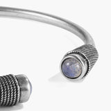 Dual Secrets Moonstone Adjustable Bracelet