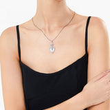 Heart Glow Moonstone Necklace
