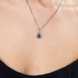 Enchanted Orbit Obsidian Necklace