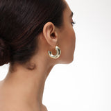 Tube Hoop Earrings