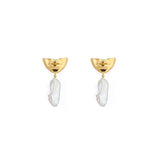 Eclipse Pearls Drop Earrings