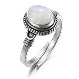 Harmony Moonstone Adjustable Ring