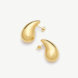 Teardrop Hoop Earrings