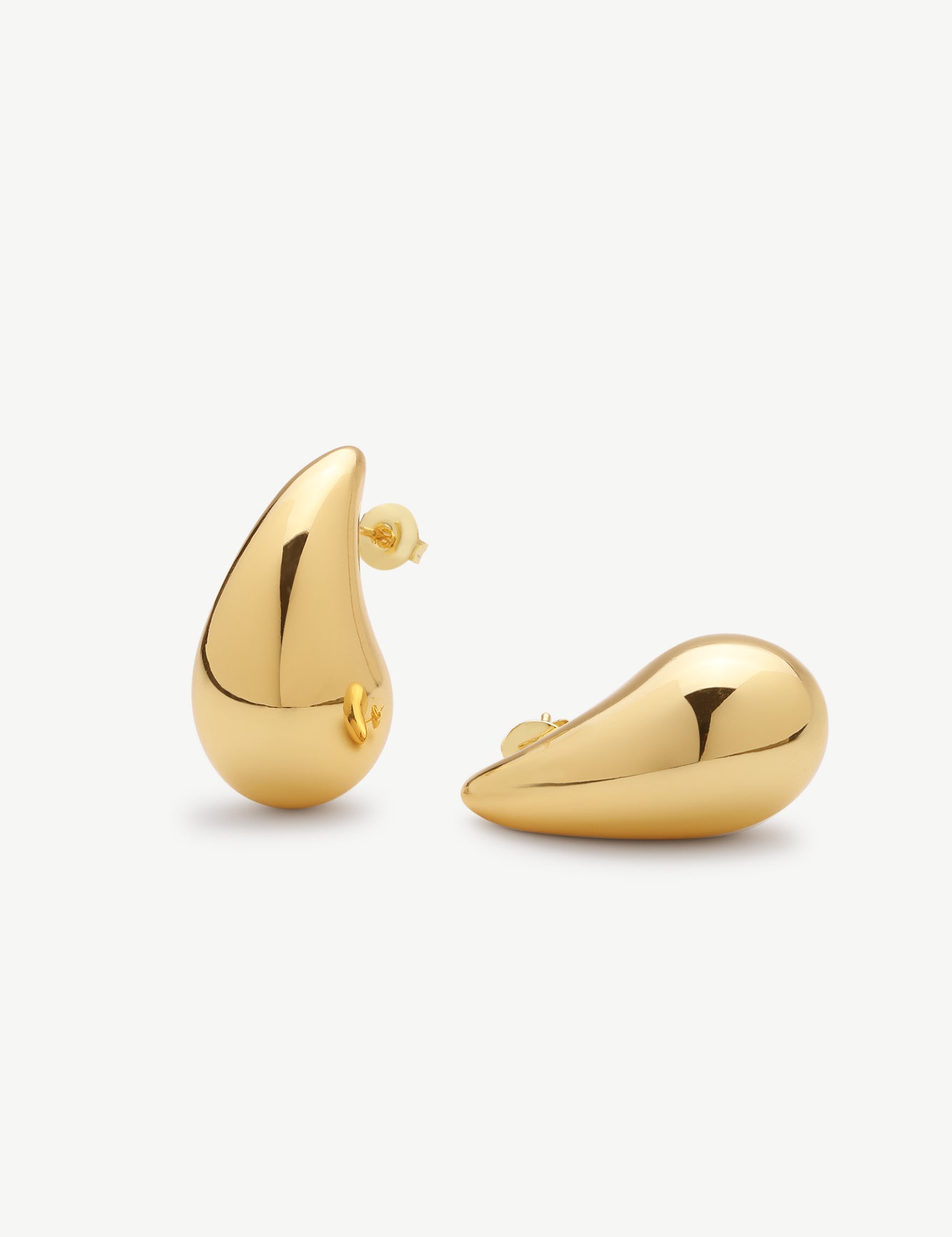 Teardrop Hoop Earrings