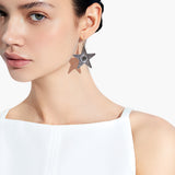 Star-Kissed Obsidian Earrings