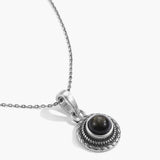 Enchanted Orbit Obsidian Necklace