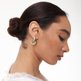 Teardrop Hoop Earrings