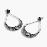 Moonlit Moonstone Earrings