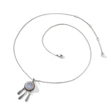 Moonlit Dreamcatcher Necklace