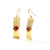 Mystic Twilight Garnet Earrings