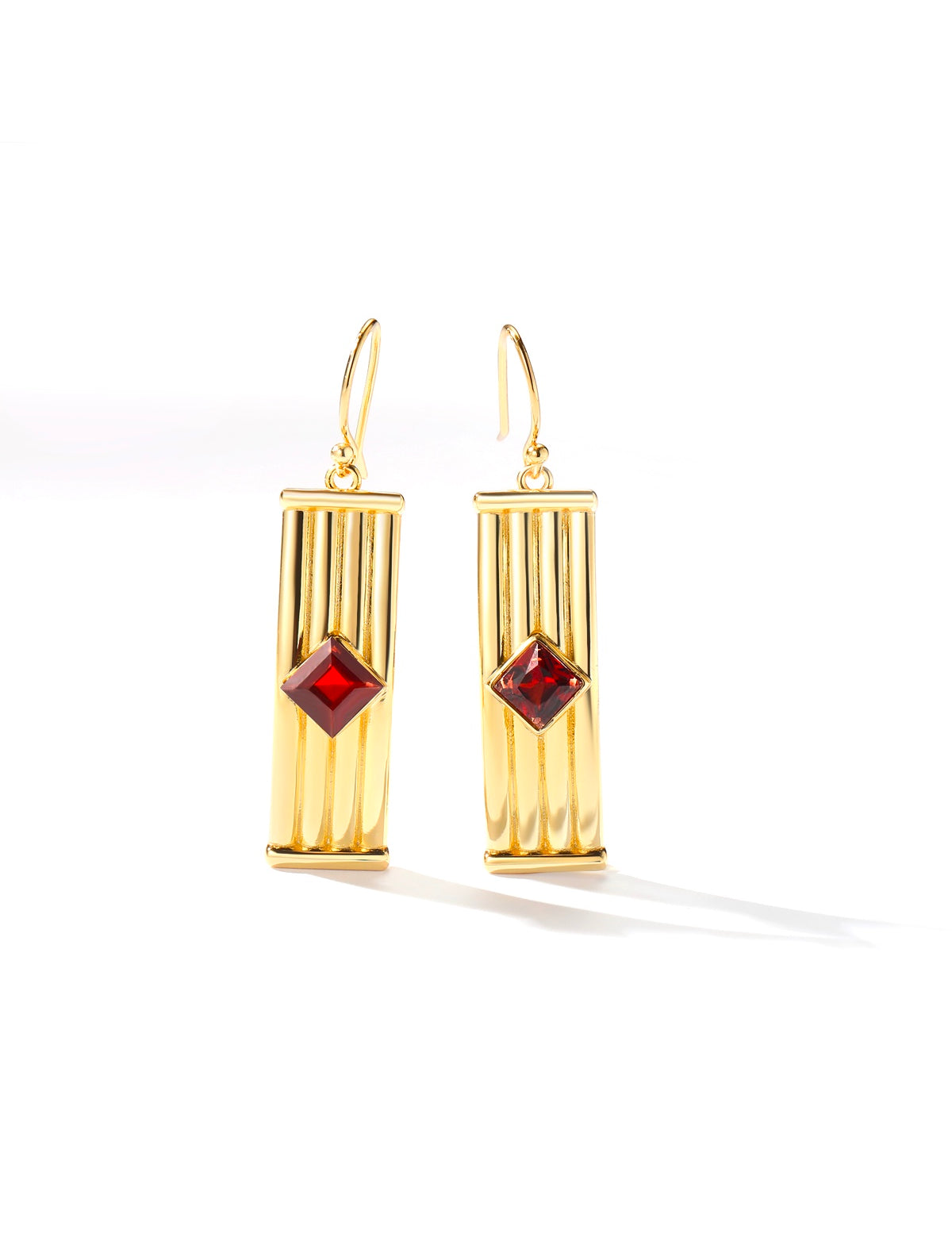 Mystic Twilight Garnet Earrings