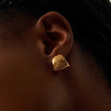 Ripple Stud Earrings