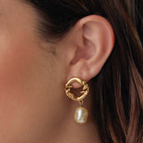 Embrace Pearl Drop Earrings