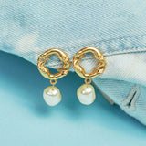 Embrace Pearl Drop Earrings