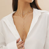 Double Layer Pearl Necklace