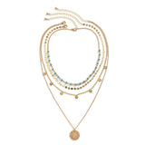 Turquoise Multi-Layered Necklace