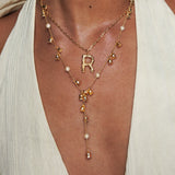 Pearl Lily of the Valley Necklace