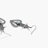 Heart Glow Opal Earrings
