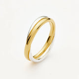 Two Tone Entwine Ring