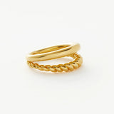 Radial Double Layer Ring